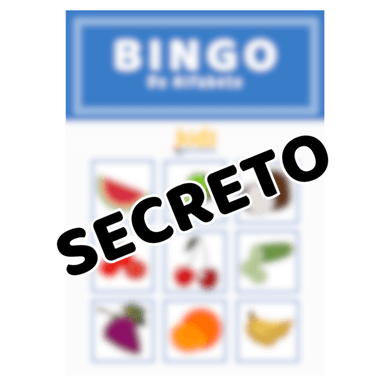 Bingo do Alfabeto